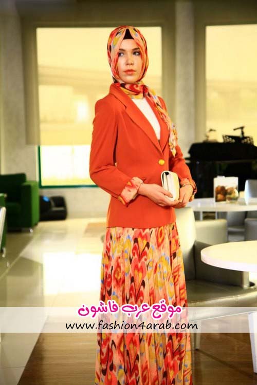 مدل بلوز و دامن باحجاب زنان ایرانی 