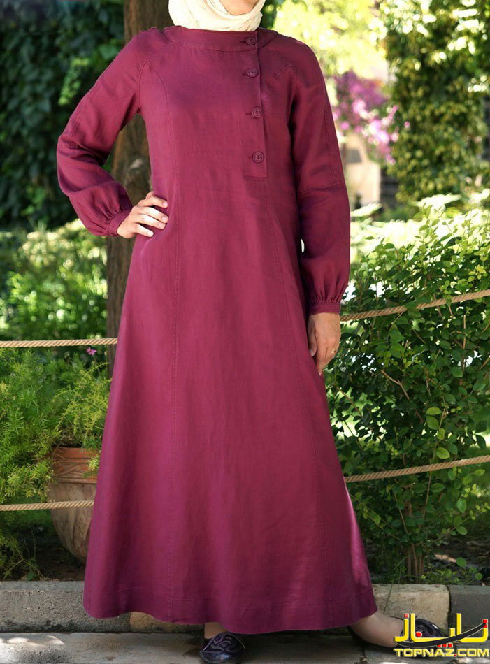 مدل لباس بلند پوشیده اسلامی