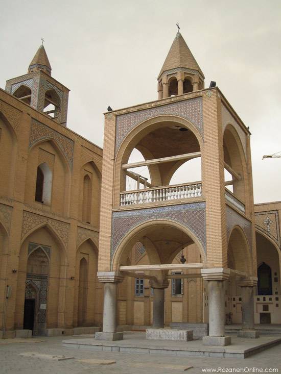 کلیسای وانک در اصفهان -گردشگری ایران