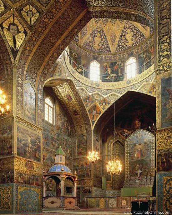 کلیسای وانک در اصفهان -گردشگری ایران