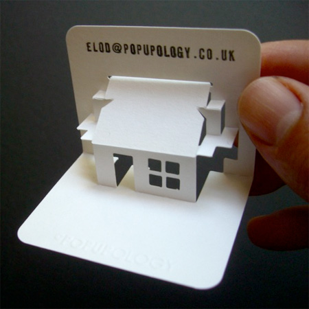 Popup Business Cards