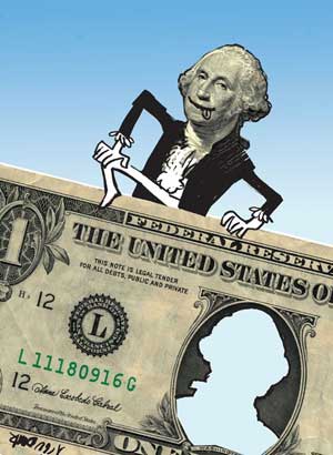 کاریکاتور,کاریکاتور افزایش قیمت دلار,کاریکاتور افزایش قیمت ارز و دلار
