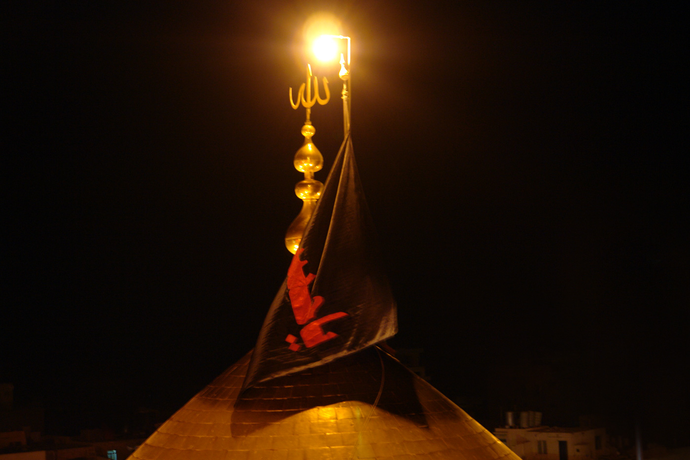 عکس از گنبد امام حسین