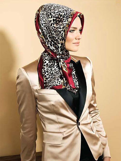 مدل روسری مجلسی ایرانی