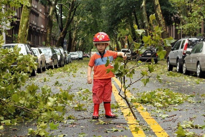 New Yorkers After Hurricane Sandy