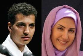 تقلید فاطمه گودرزی از عادل فردوسی پور در هفت