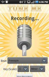 برنامه ضبط صدا Tune Me full v1.1.1 آندروید