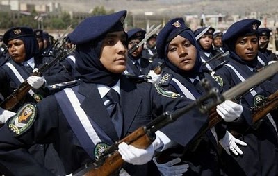 پلیس زنان یمن