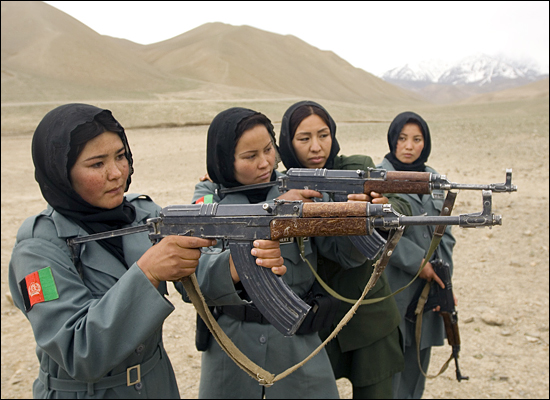 زنان پلیس افغانستان