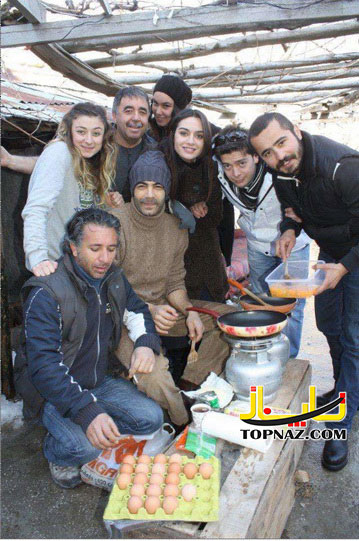 پشت صحنه سریال شمیم عشق
