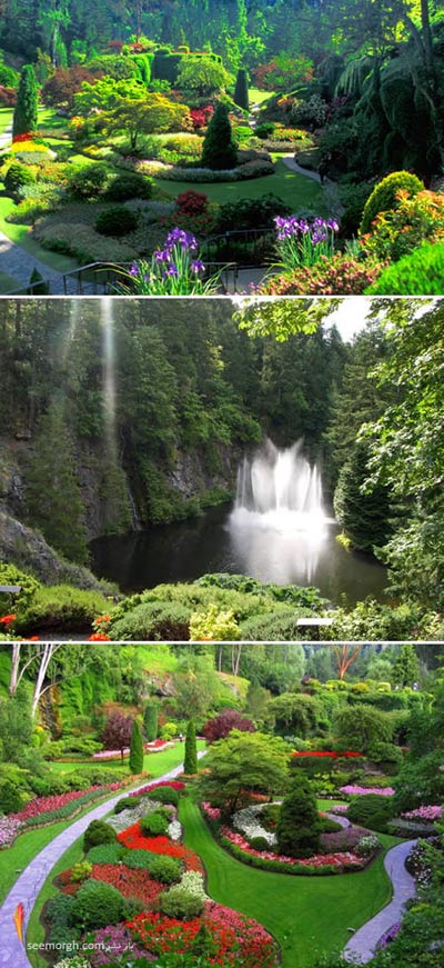 7 باغ فوق العاده زیبا در دنیا +عکس