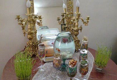 تزئین سفره هفت سین