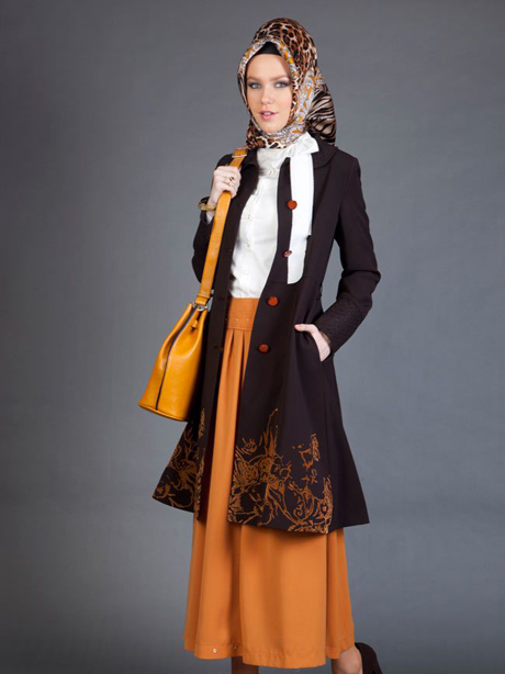 مدل مانتو رنگی