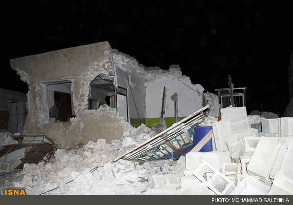 عکس زلزله بوشهر 
