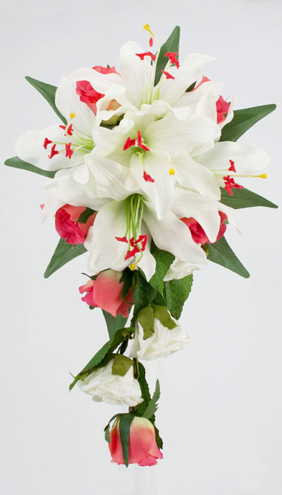 دسته گل آبشاری عروس