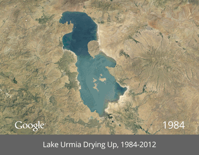 دریاچه ارومیه, خشک شدن دریاچه ارومیه