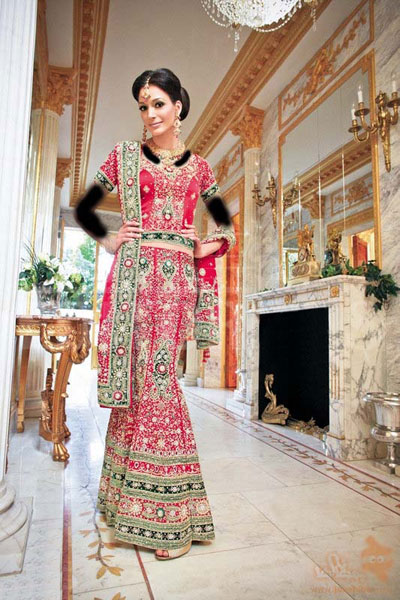 مدل لباس عروس هندی 