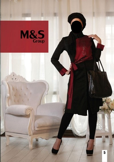 مدل مانتو شیک و زیبای M&S