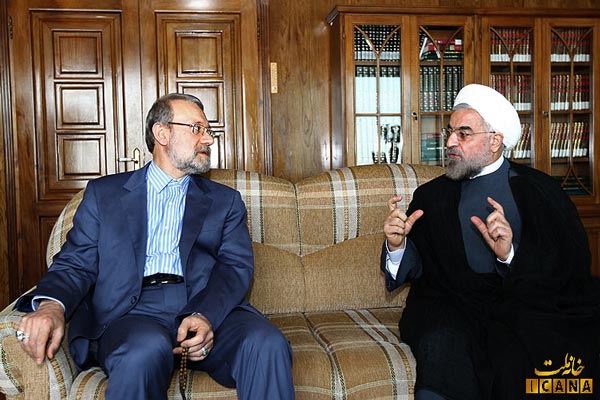 حسن روحانی و علی لاریجانی