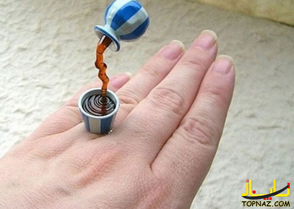 عکس جالب از انگشترهای عجیب