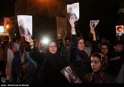 عکس طرفداران حسن روحانی