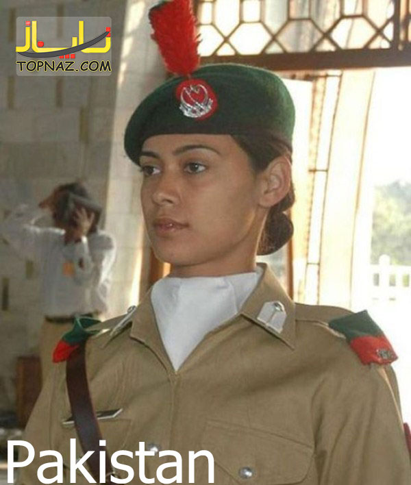 خوش چهره ترین زنان نظامی دنیا