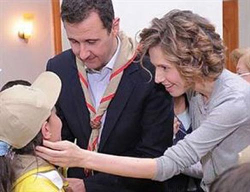 عکس بشار اسد و همسرش عکس بشار اسد و همسرش
