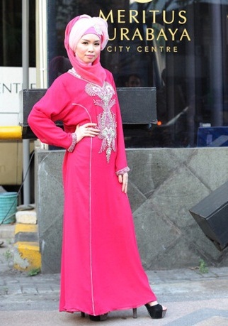 شوی مدل لباس زنانه اسلامی در اندونزی