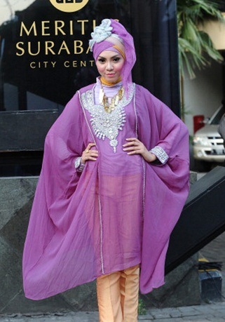 شوی لباس زنانه مدل اسلامی در اندونزی