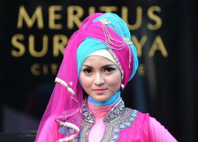 شوی مدل لباس زنانه اسلامی در اندونزی