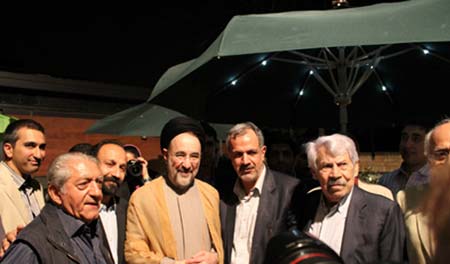 دیدار سید محمد خاتمی و اصغر فرهادی