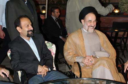 دیدار سید محمد خاتمی و اصغر فرهادی