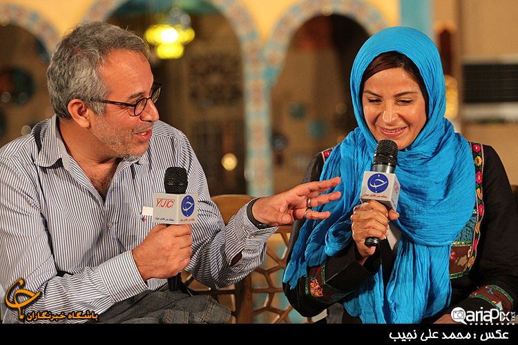 سیما تیرانداز و محمدحسین لطیفی کارگردان سریال دودکش سیما تیرانداز و محمدحسین لطیفی کارگردان سریال دودکش