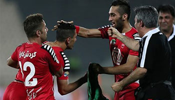 پرسپولیس با شکست داماش به رده دوم رسید
