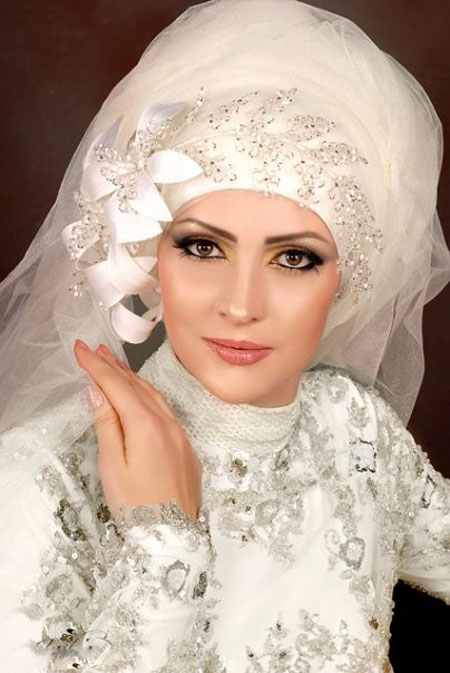 تور عروس محجبه و باحجاب