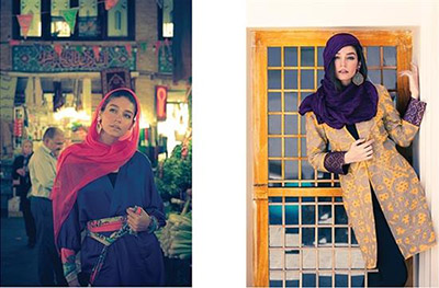 عکس دختران ایرانی در مجله مد آمریکایی