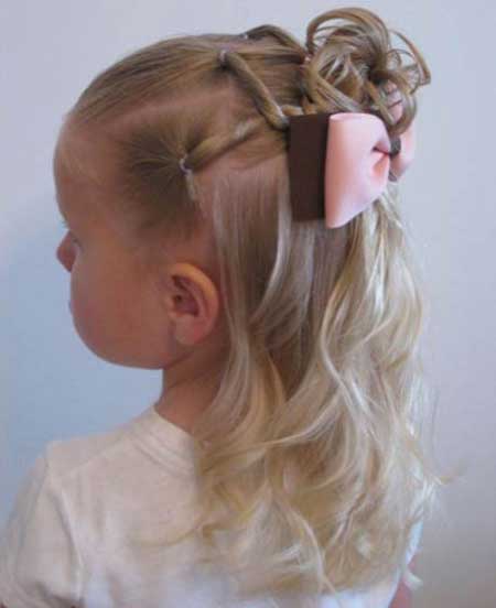 مدل مو برای دخترهای کوچک