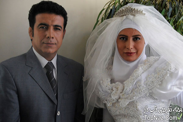فریبا نادری در لباس عروس
