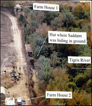 دستگیری صدام حسین
