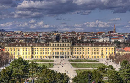 کاخ شنبرون,کاخ شنبرون در اتریش,کاخ شنبرون در شهر وین