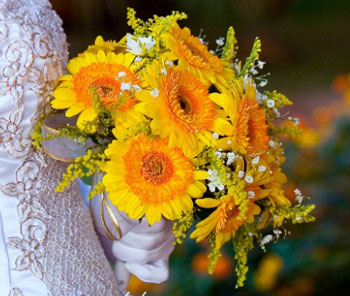 دسته گل عروس