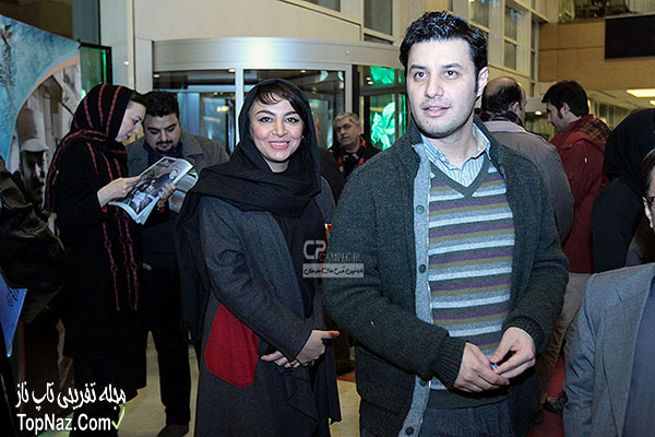  جواد عزتی و همسرش مه لقا باقری