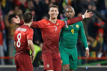 رونالدو رکورددار گلزني تيم ملي پرتغال شد رونالدو رکورددار گلزني تيم ملي پرتغال شد