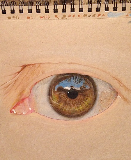 Realistic Eye Drawings