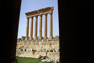 عکس های معبد ژوپیتر در لبنان