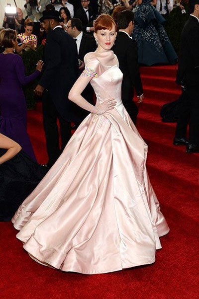 مدل لباس ستارگان زن هالیوودی در مراسم Met Gala