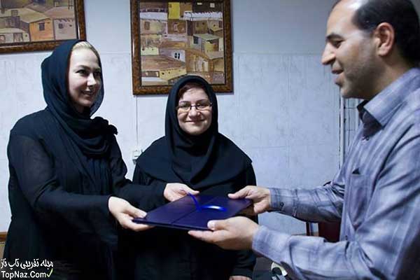 عکس های عیادت آنا نعمتی از کودکان دیستروفی عکس های عیادت آنا نعمتی از کودکان دیستروفی