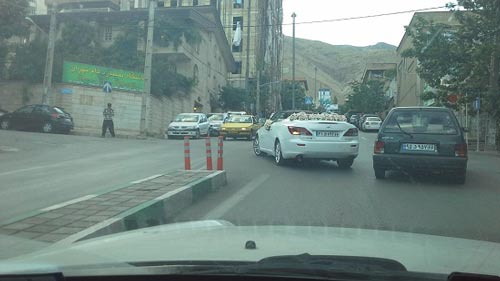 عکس ماشین عروس مهدی سلوکی عکس ماشین عروس مهدی سلوکی