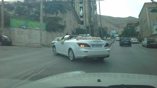 عکس ماشین عروس مهدی سلوکی عکس ماشین عروس مهدی سلوکی