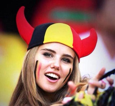 زیباترین دختر تماشاچی جام جهانی